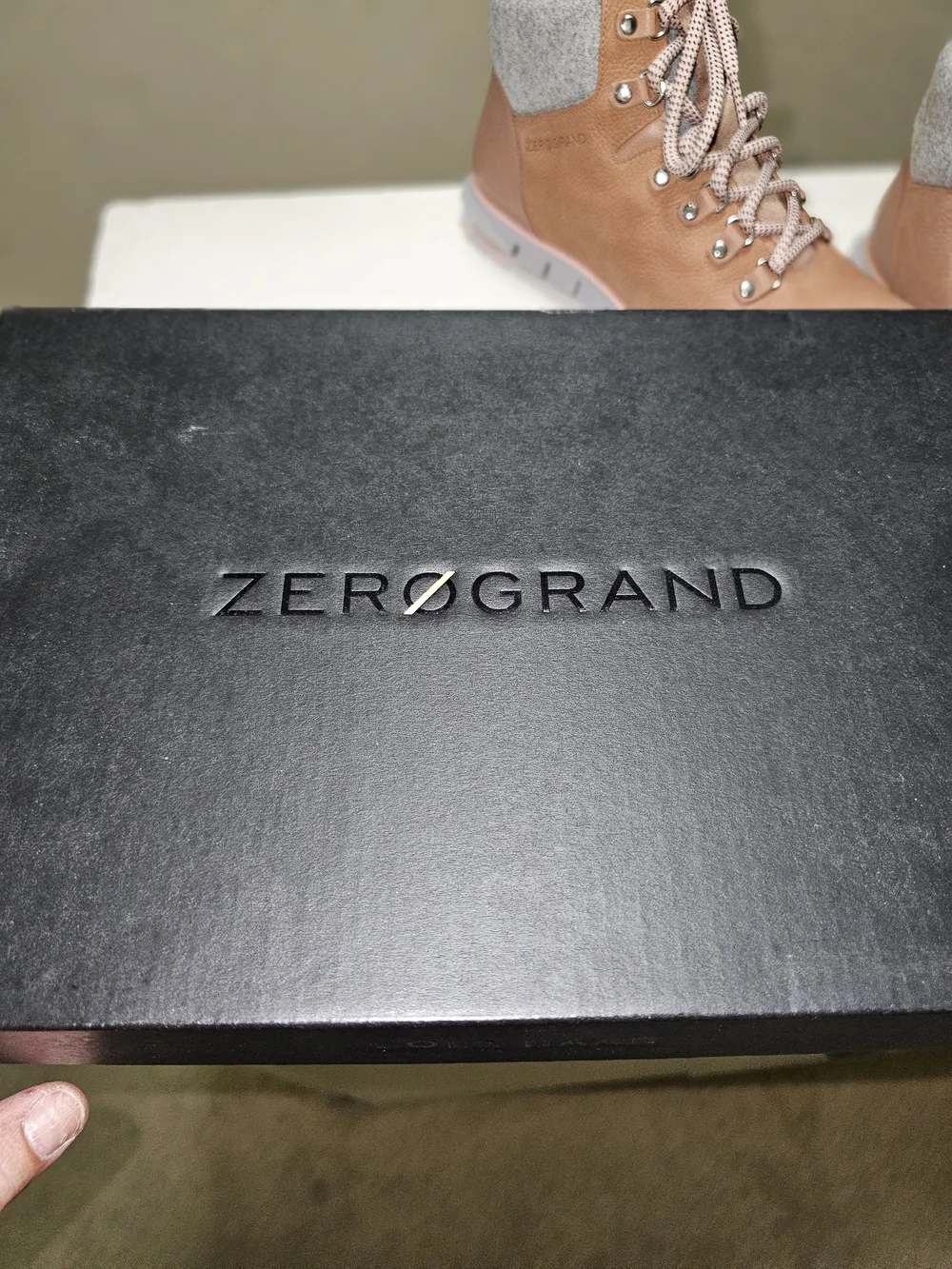 Women’s Tan Lace-Up Ankle Boots - Lightweight Comfort Cole Haan Zerogrand . NWT - Picture 12 of 15